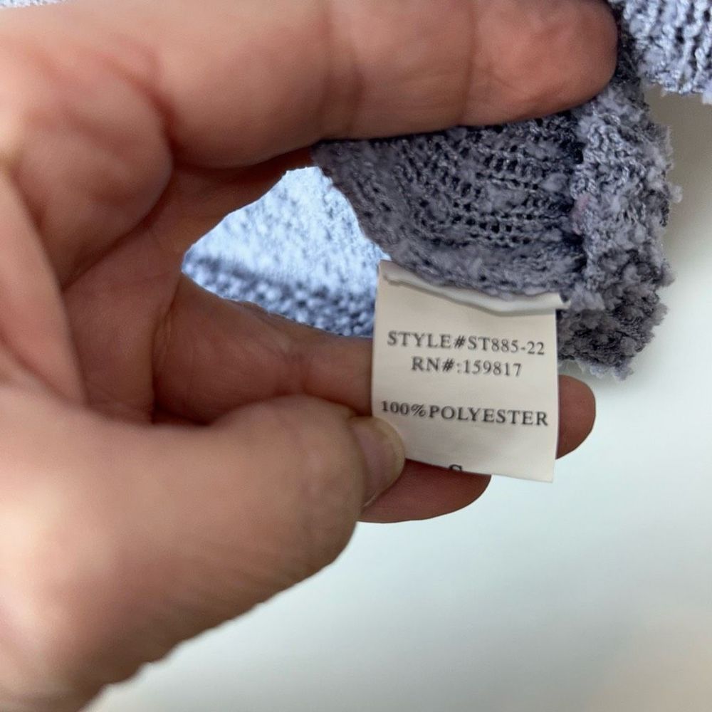 Altar'd State Blue Susan Pullover Sweater Size Small - Picture 8 of 12